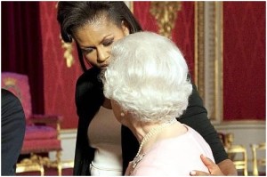 Michelle Obama und Queen Elizabeth II