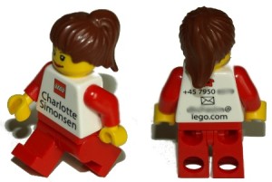 Visitenkarten Lego